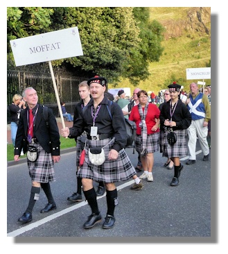 moffat tartan kilt