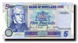 Bank of Scotland 4 Note