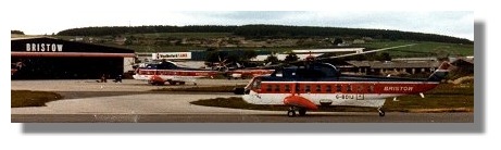 Bristow Helicopters at Aberdeen