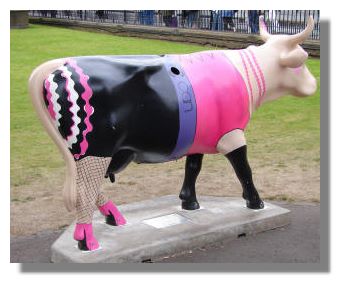 Artistic Cow