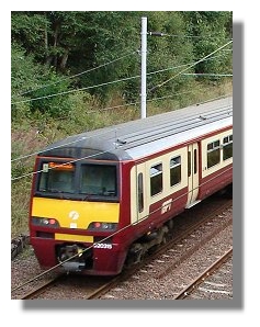 Train in North Lanarkshire